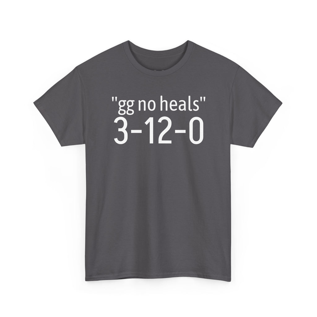"gg no heals" | Unisex Heavy Cotton Tee
