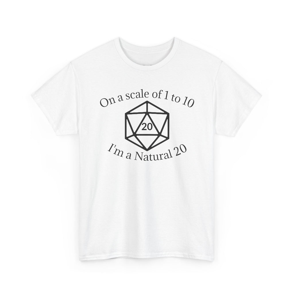 Im a Natural 20 | Unisex Heavy Cotton Tee