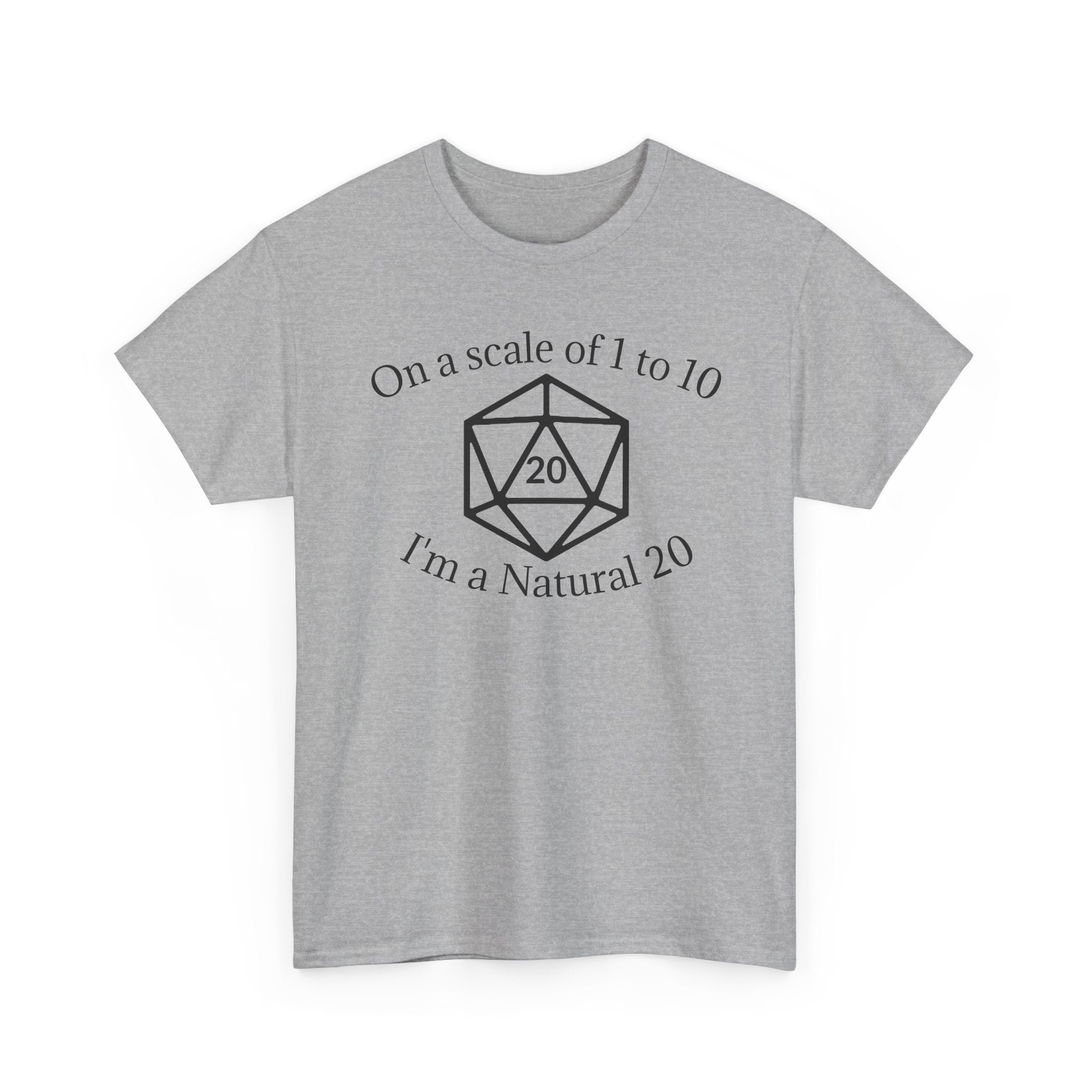 Im a Natural 20 | Unisex Heavy Cotton Tee