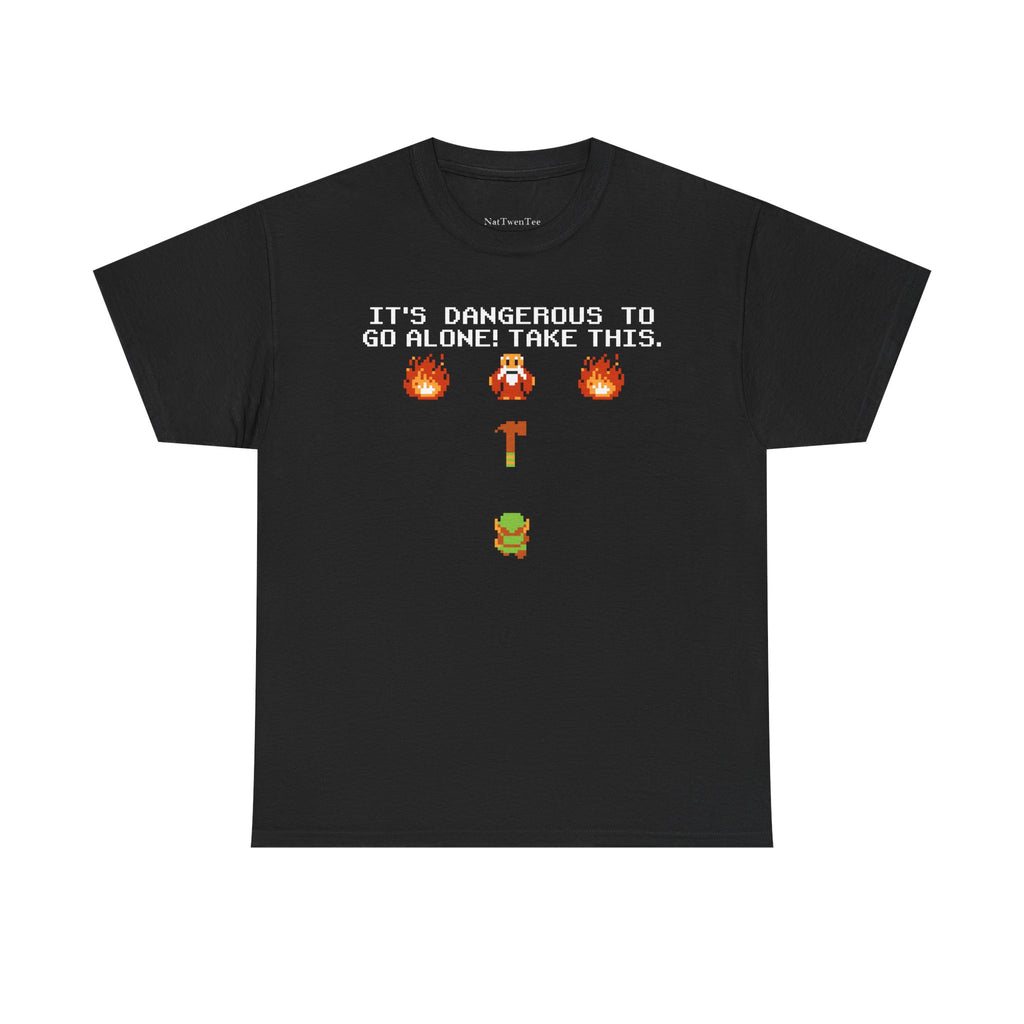 Fathers Day, It's Dangerous to go Alone | Unisex Heavy Cotton Tee