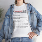 The Inconceivable Guide to D&D stats | Unisex Heavy Cotton Tee