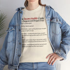 The Inconceivable Guide to D&D stats | Unisex Heavy Cotton Tee