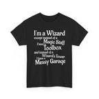 Fathers Day, I'm a Wizard | Unisex Heavy Cotton Tee