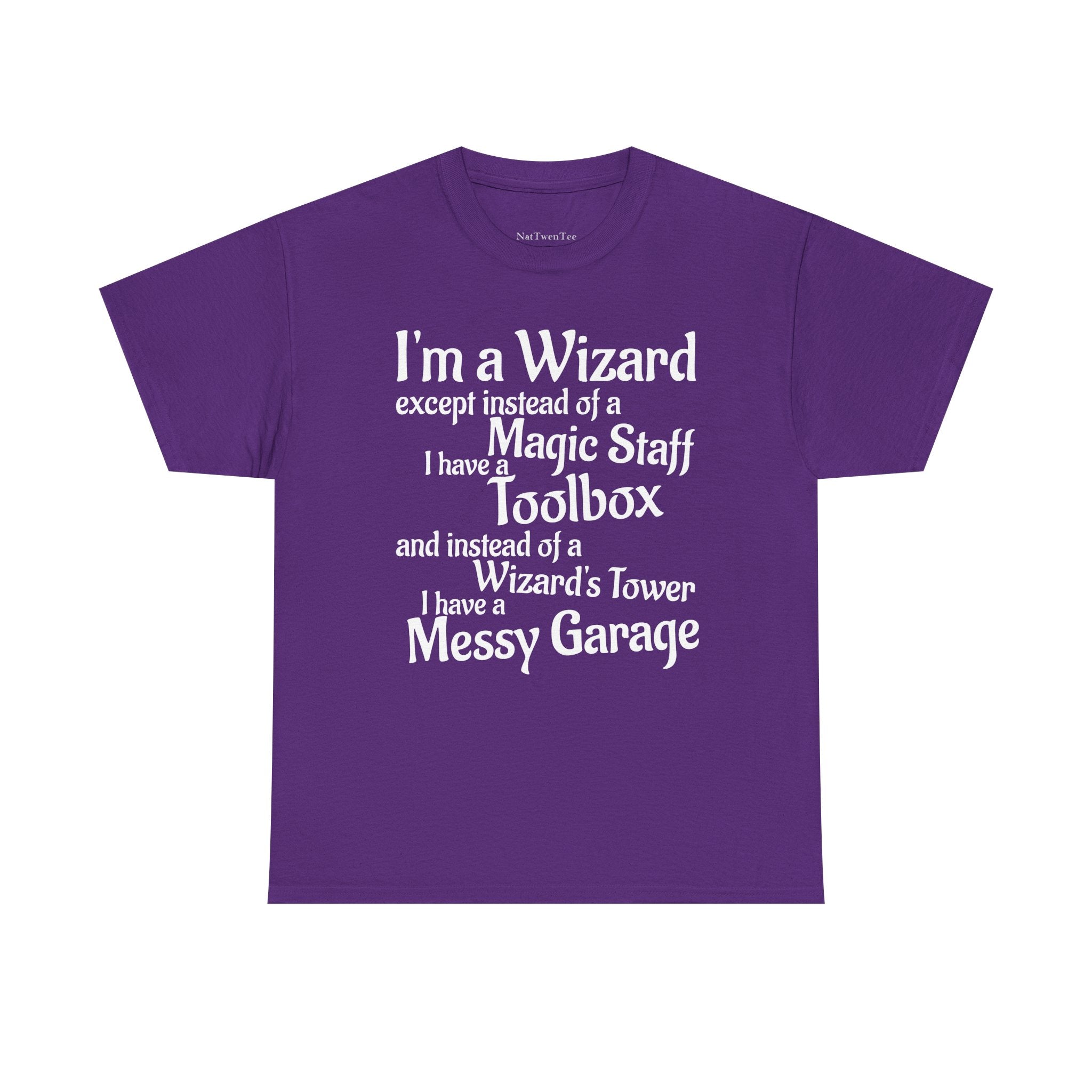 Fathers Day, I'm a Wizard | Unisex Heavy Cotton Tee