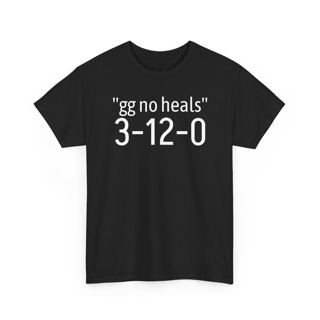 "gg no heals" | Unisex Heavy Cotton Tee