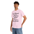 Fathers Day, I'm a Wizard | Unisex Heavy Cotton Tee
