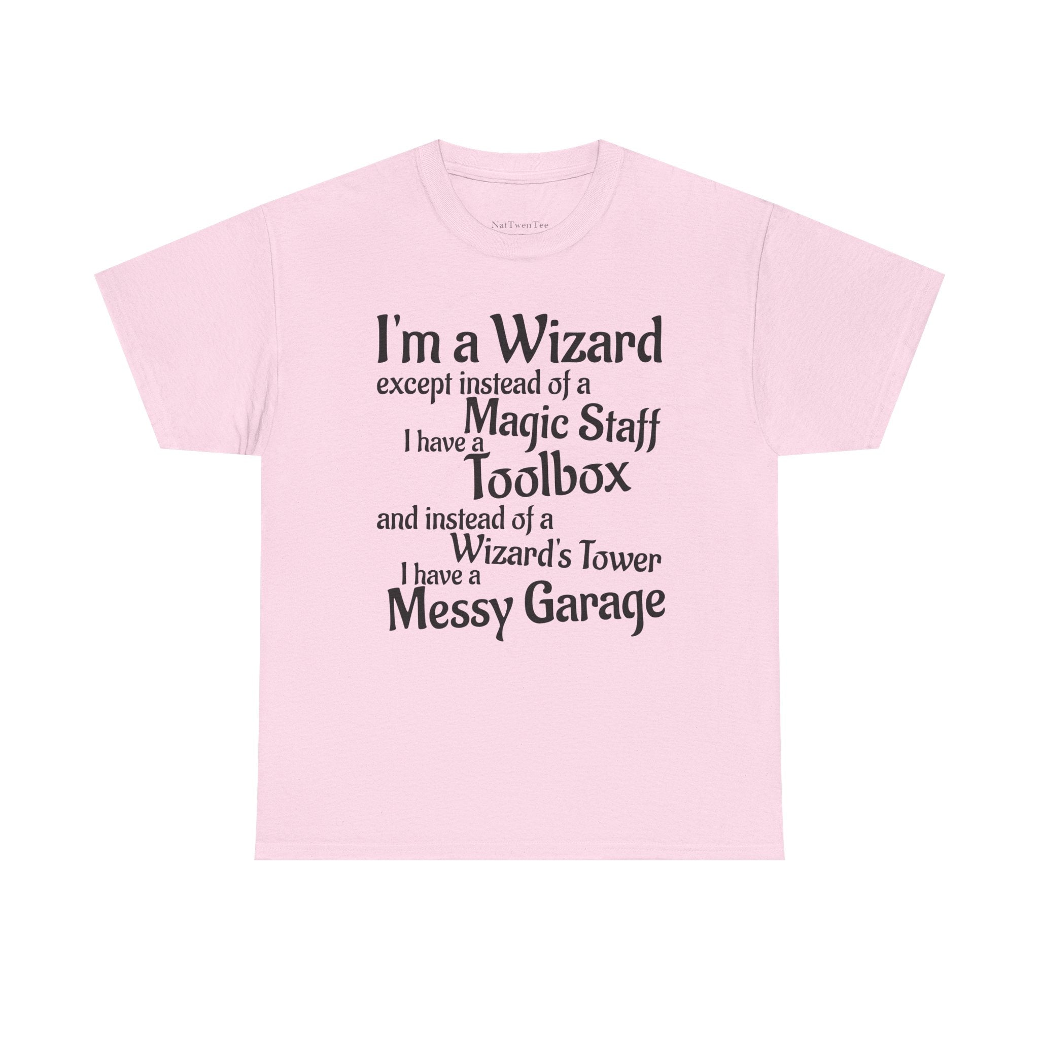 Fathers Day, I'm a Wizard | Unisex Heavy Cotton Tee