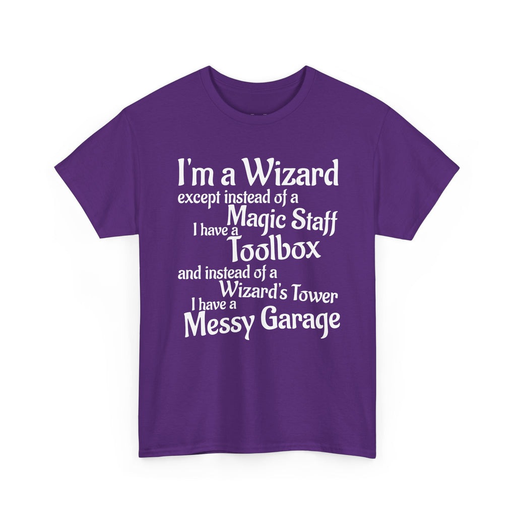 Fathers Day, I'm a Wizard | Unisex Heavy Cotton Tee