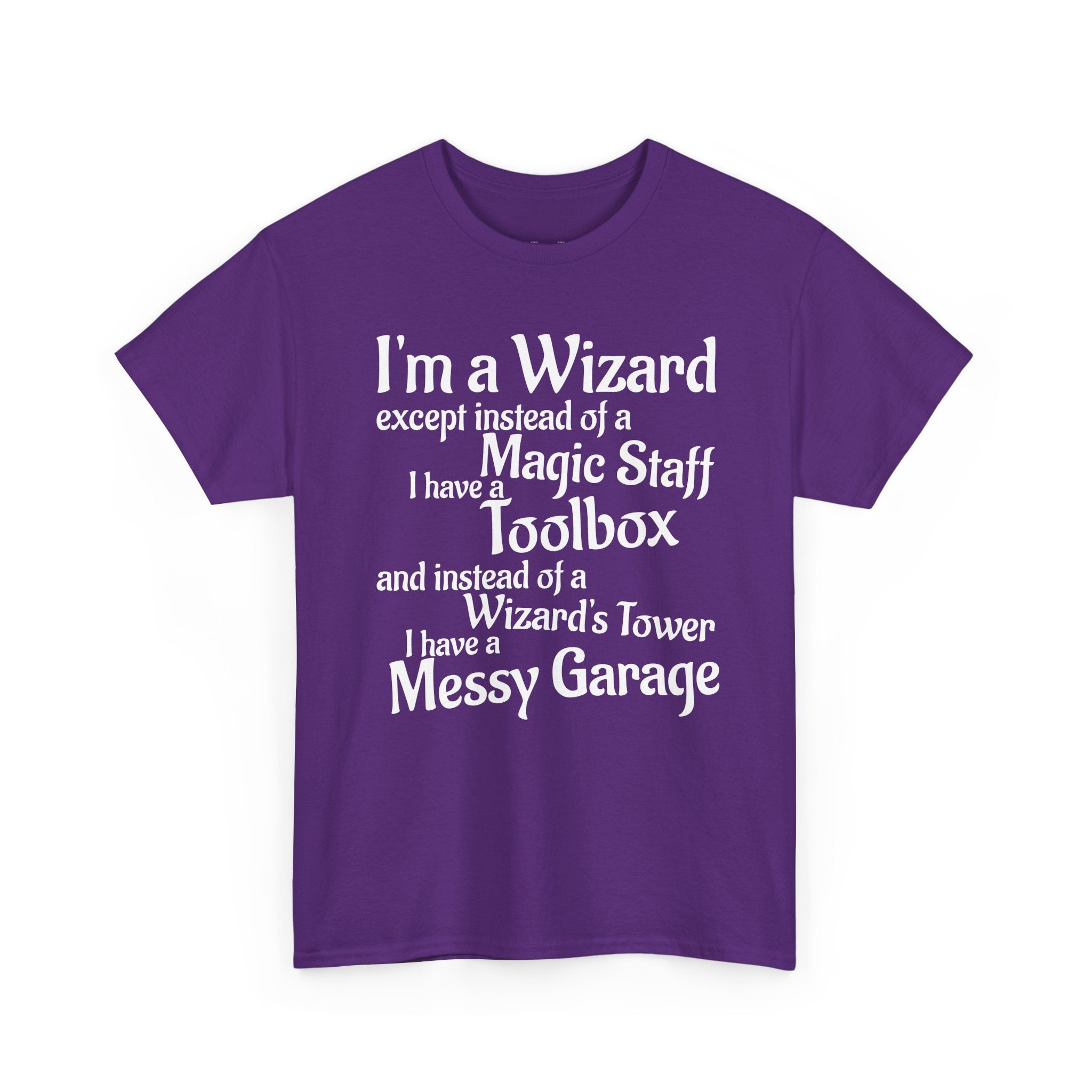 Fathers Day, I'm a Wizard | Unisex Heavy Cotton Tee