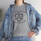 Im a Natural 20 | Unisex Heavy Cotton Tee