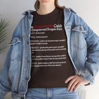 The Inconceivable Guide to D&D stats | Unisex Heavy Cotton Tee