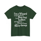 Fathers Day, I'm a Wizard | Unisex Heavy Cotton Tee