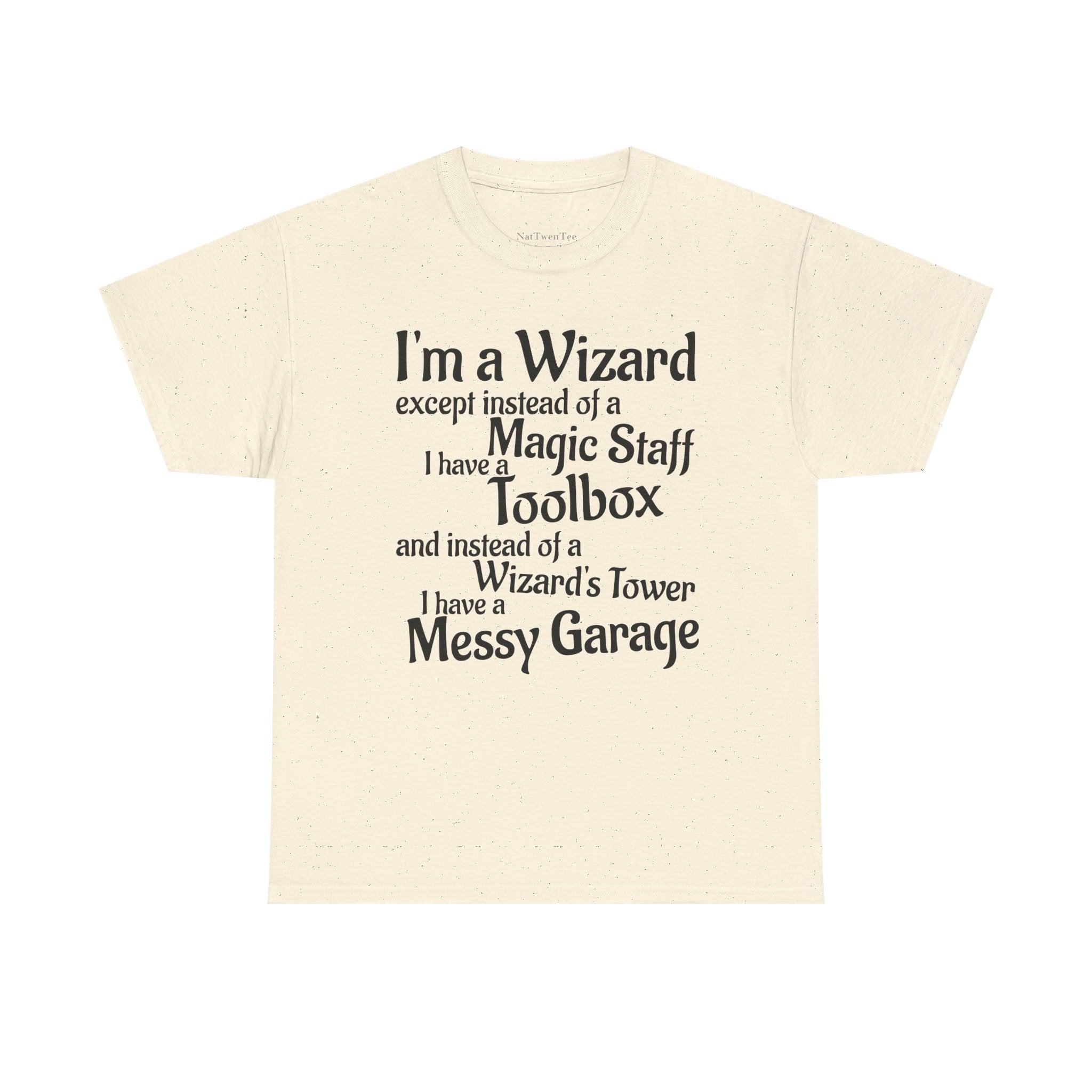 Fathers Day, I'm a Wizard | Unisex Heavy Cotton Tee