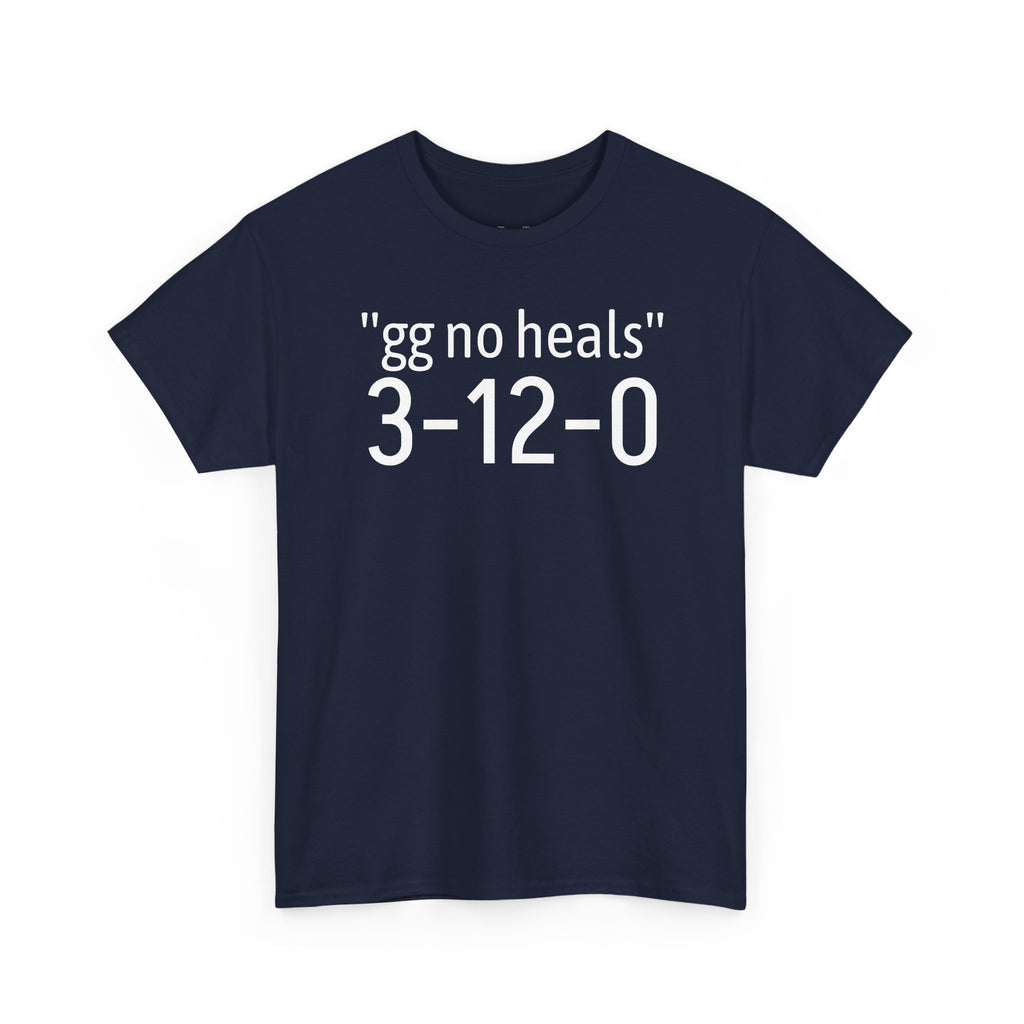 "gg no heals" | Unisex Heavy Cotton Tee
