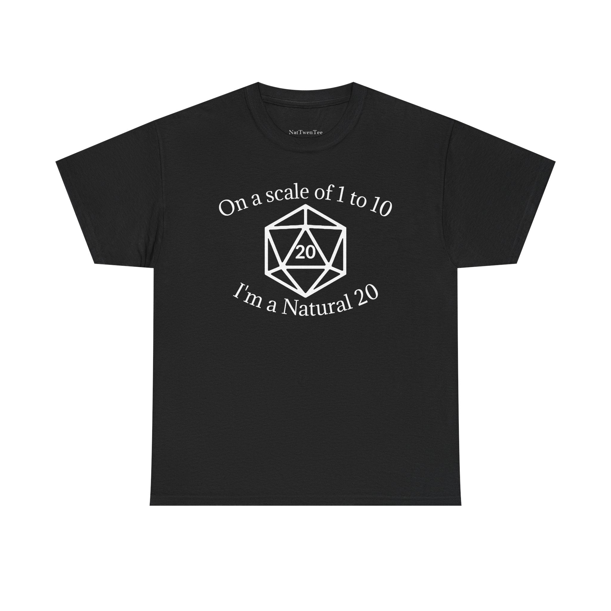 Im a Natural 20 | Unisex Heavy Cotton Tee