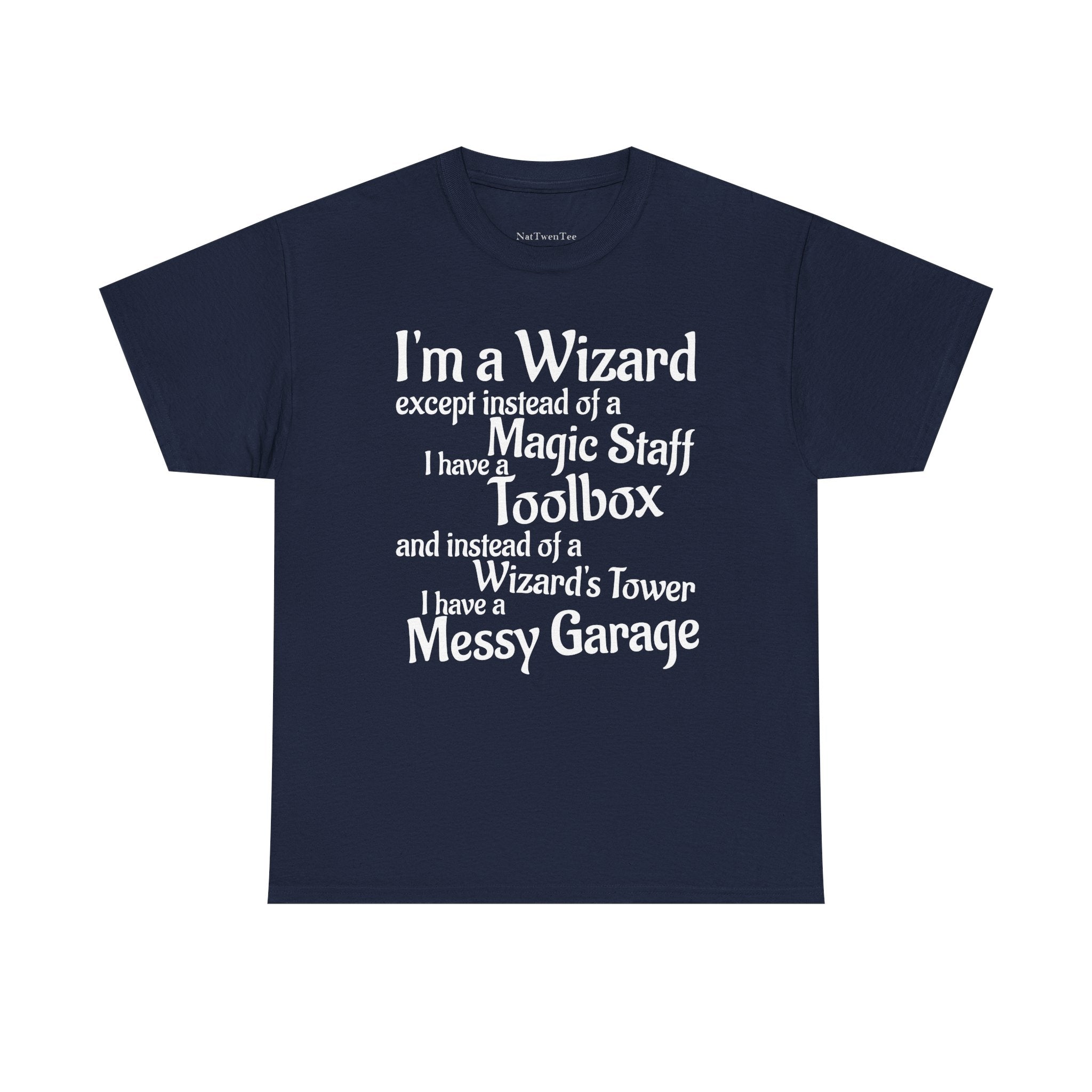 Fathers Day, I'm a Wizard | Unisex Heavy Cotton Tee