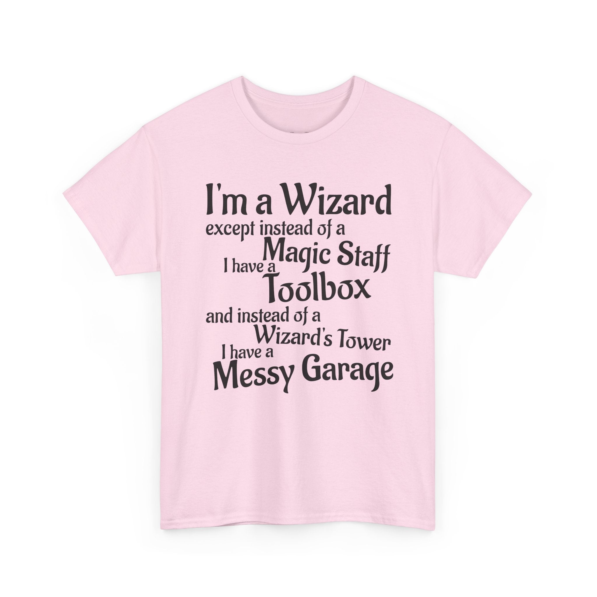 Fathers Day, I'm a Wizard | Unisex Heavy Cotton Tee