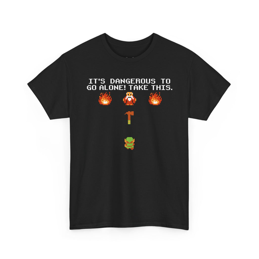 Fathers Day, It's Dangerous to go Alone | Unisex Heavy Cotton Tee