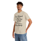 Fathers Day, I'm a Wizard | Unisex Heavy Cotton Tee