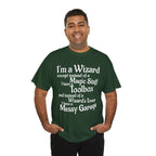 Fathers Day, I'm a Wizard | Unisex Heavy Cotton Tee